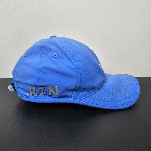 Nike Hat Cap Mens Strap Back Blue VRS RZN Swoosh Logo Performance Golf Golfing - Picture 5 of 9